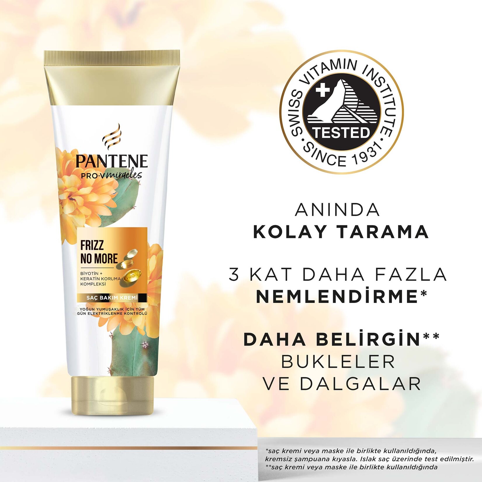 Pantene Miracles Frizz No More Saç Bakım Kremi 275 Ml - Görsel 5