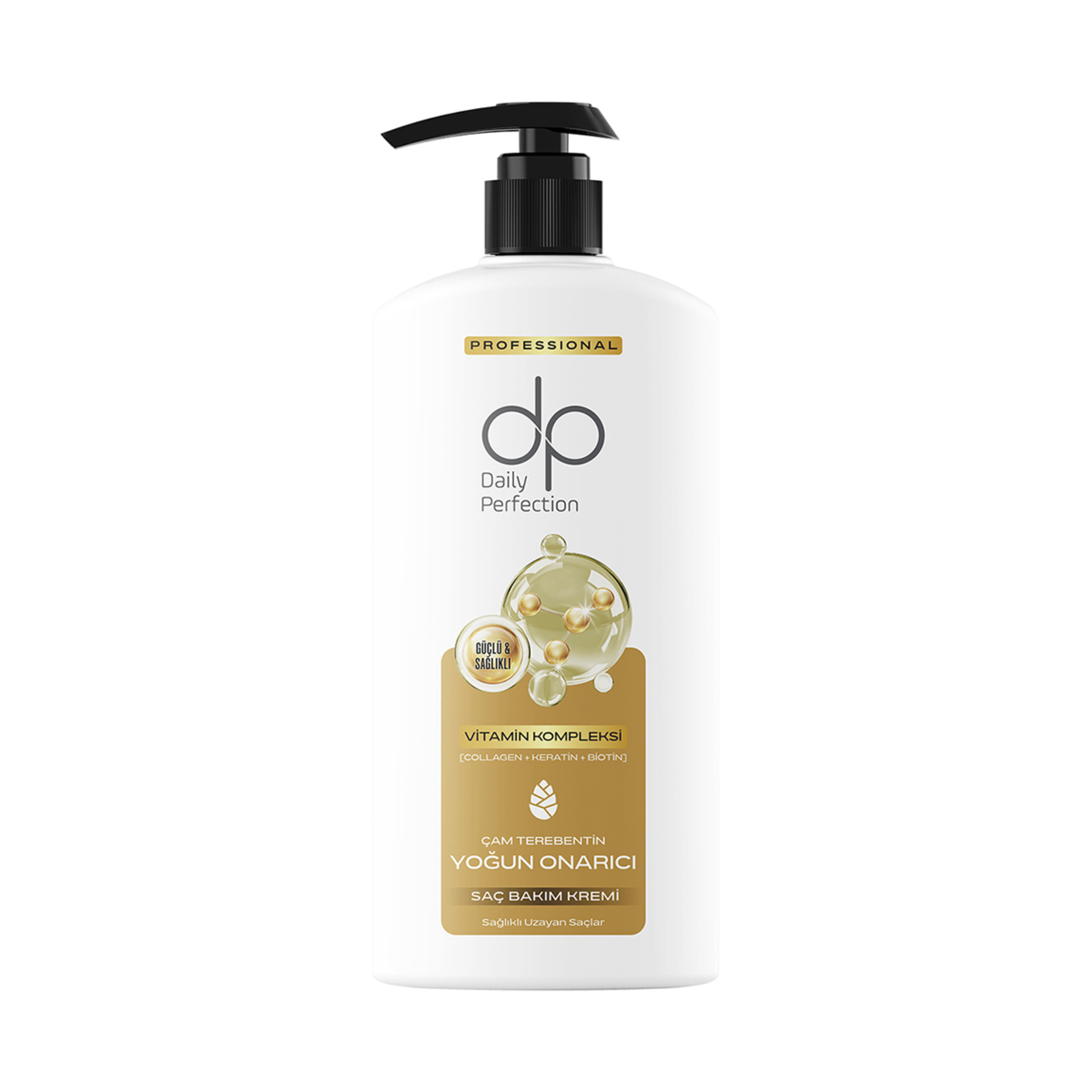 Dp Daily Perfection Çam Terebentin Saç Kremi  400 Ml - Görsel 1