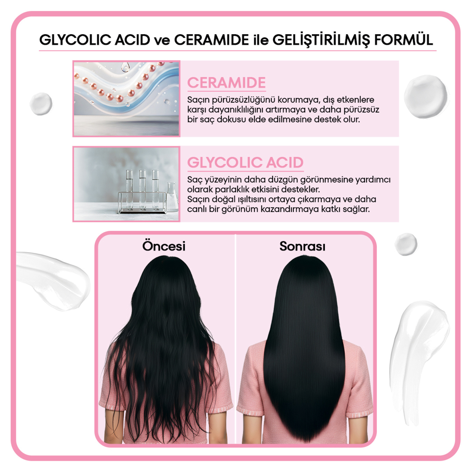 Morfose Metamorfose Parlaklık Verici Bakım Saç Kremi 250 Ml - Görsel 4