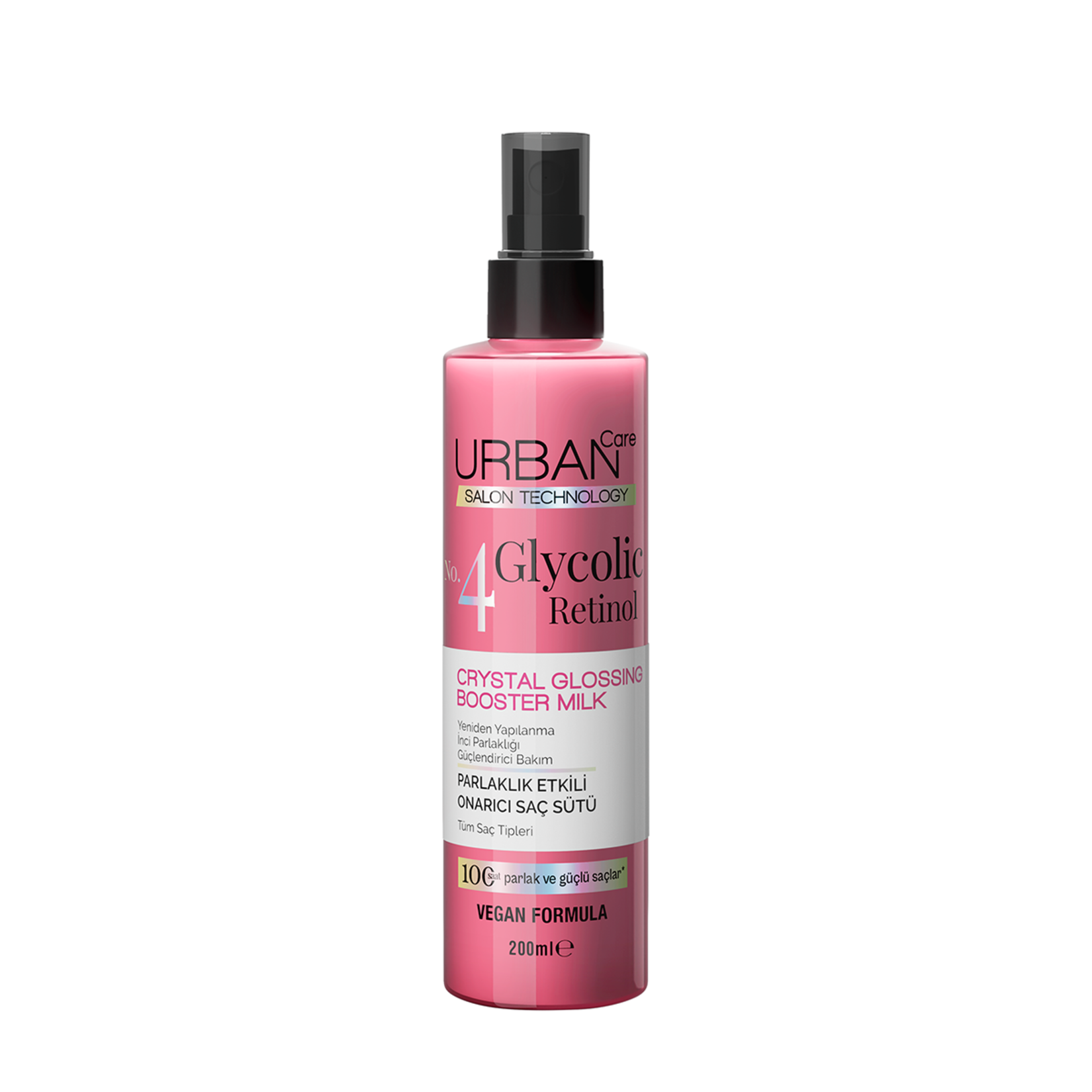 Urban Care No.4 Glycolic Retinol Saç Bakım Sütü 200 Ml - Görsel 1