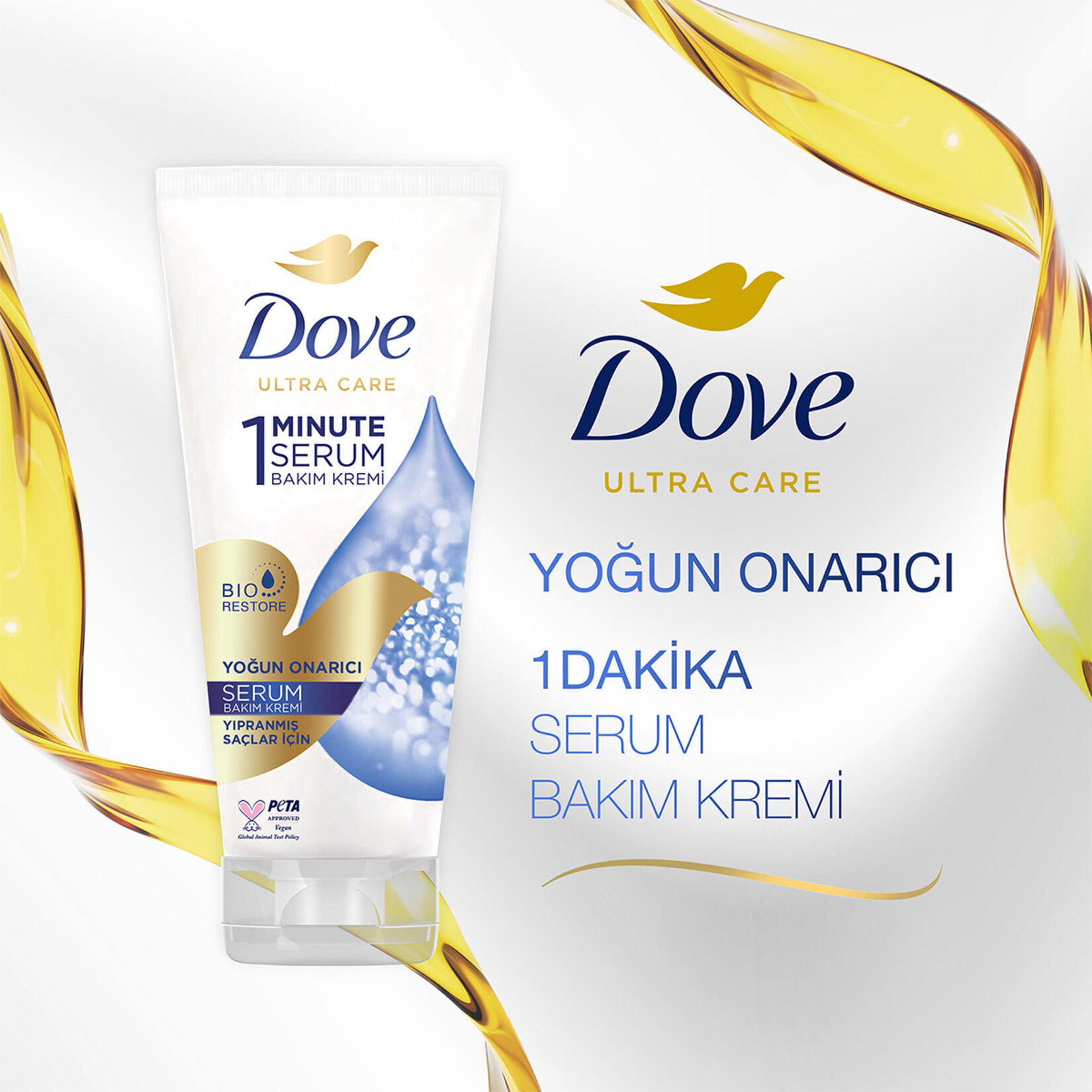 Dove Serum Saç Bakım Kremi Yoğun Onarıcı 170 ml - Görsel 3