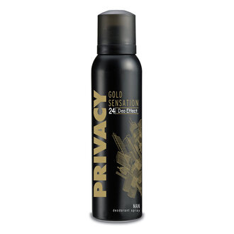 Privacy Gold Sensation Deodorant Men 150 Ml