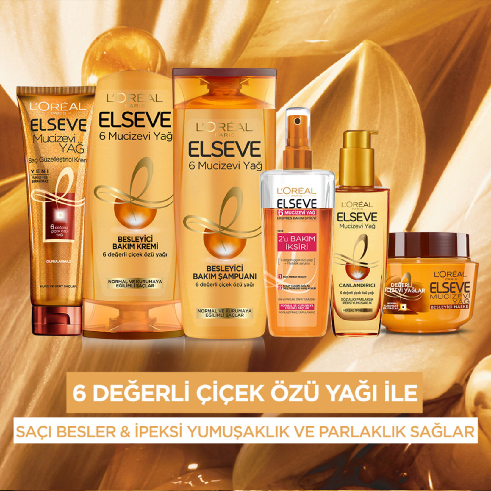 L'Oréal Paris Elseve Mucizevi Onarıcı Bakım Yağı 100 Ml - Görsel 5