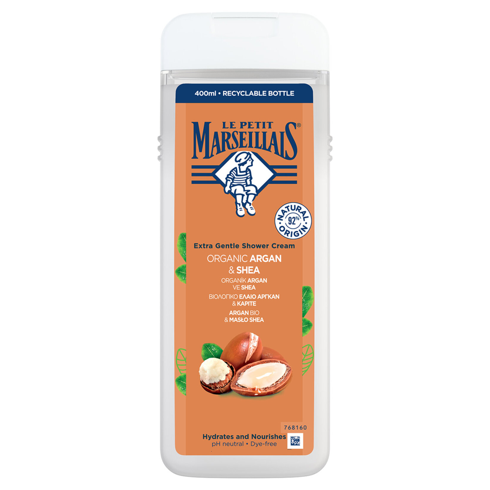 Le Petit Marseillais Organik Argan ve Shea Duş Jeli 400Ml