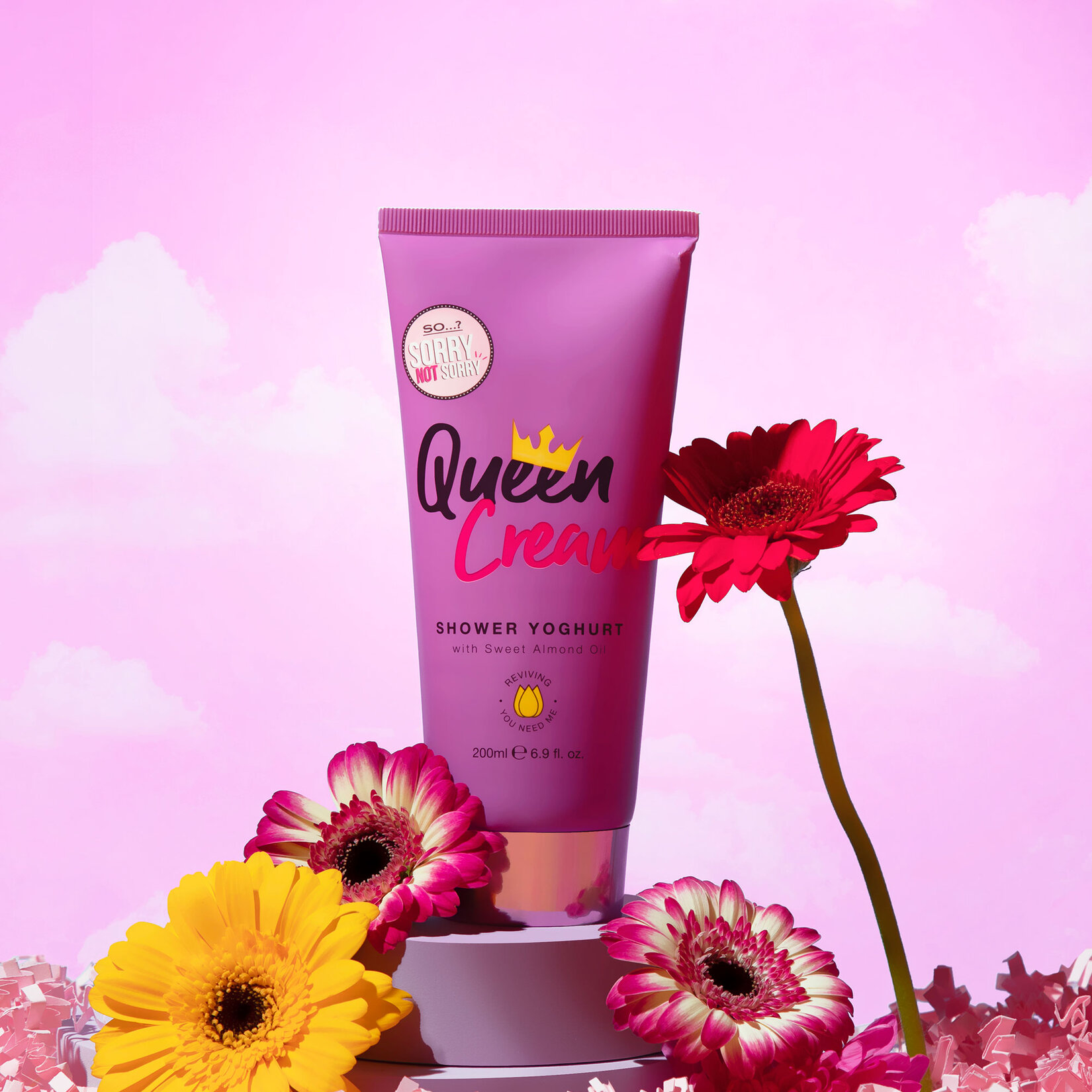 So Sns (Purple) Queen Cream Shower Yoghurt 200 Ml