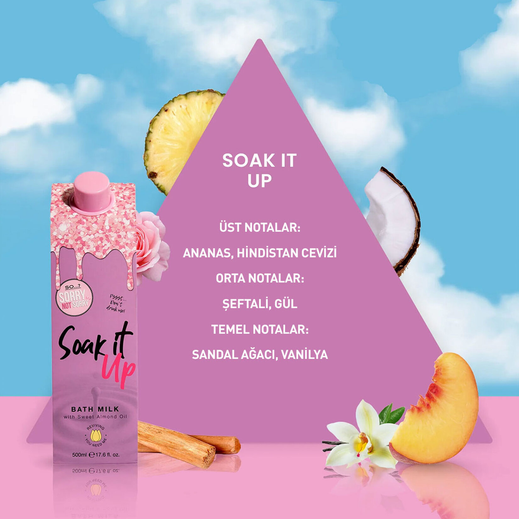 So Sns Soak It Up Banyo Sütü 500 Ml - Görsel 3