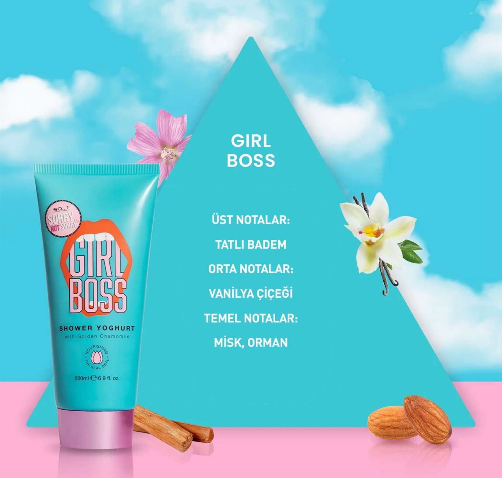 So?? Sns Gırl Boss Duş Jeli 200 Ml - Görsel 3