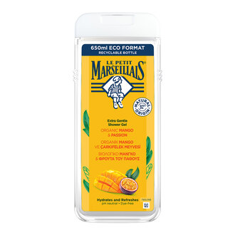 Le Petit Marseillais Organik Mango & Çarkıfelek Meyveli Duş Jeli 650 Ml