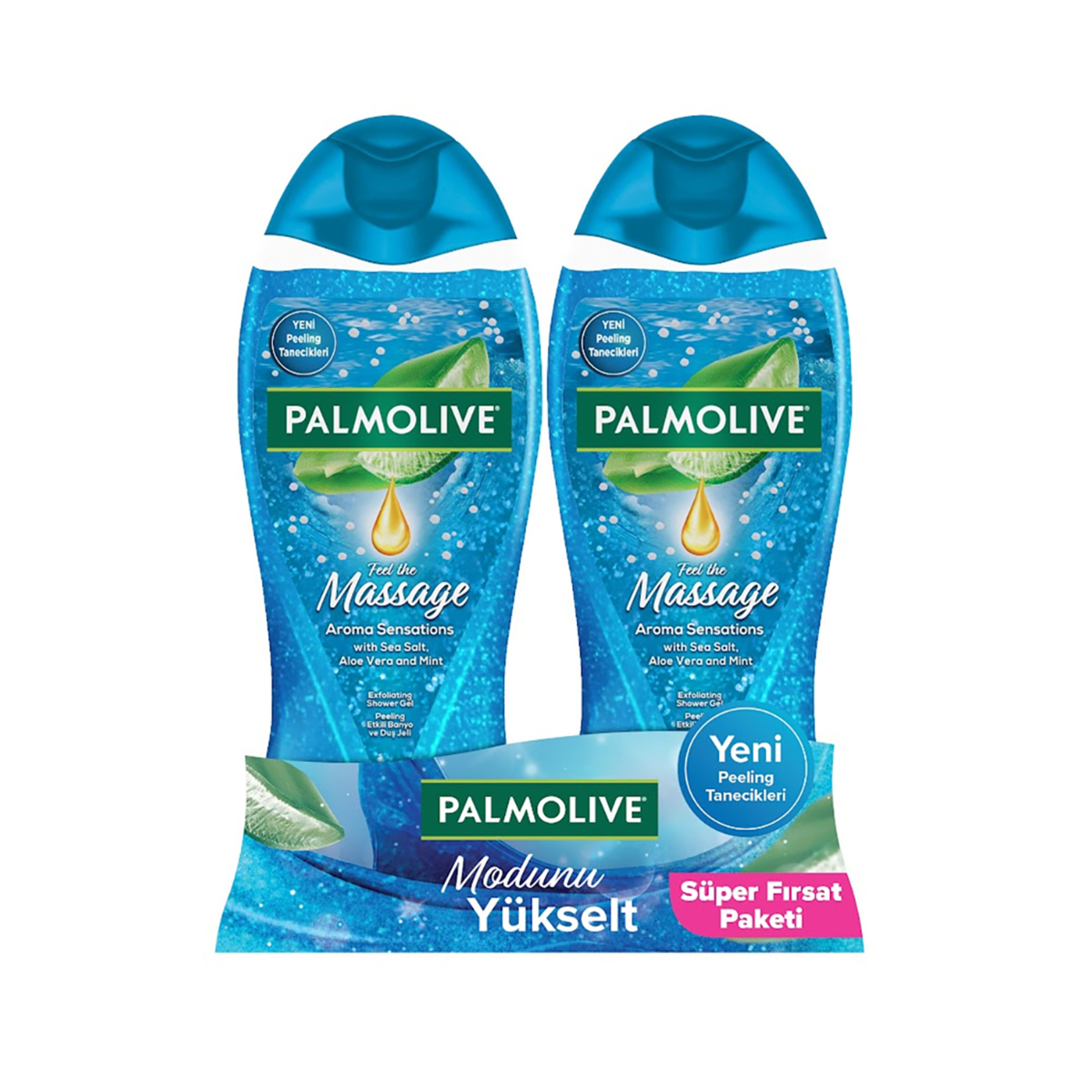 Palmolive Aroma Sensations Feel The Massage Duş Jeli 2 x 500 Ml - Görsel 1