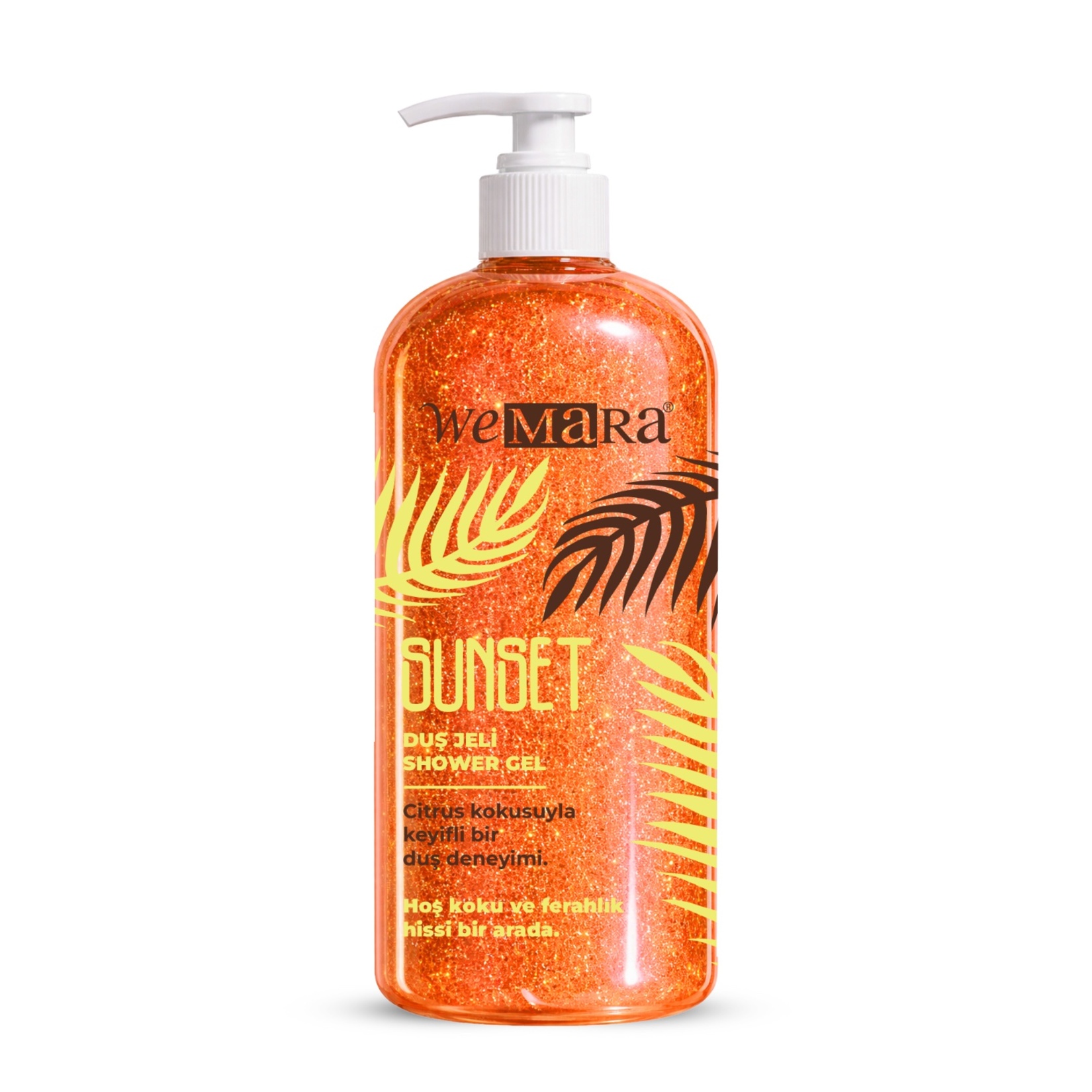 Wemara Sunset Simli Duş Jeli 1 L