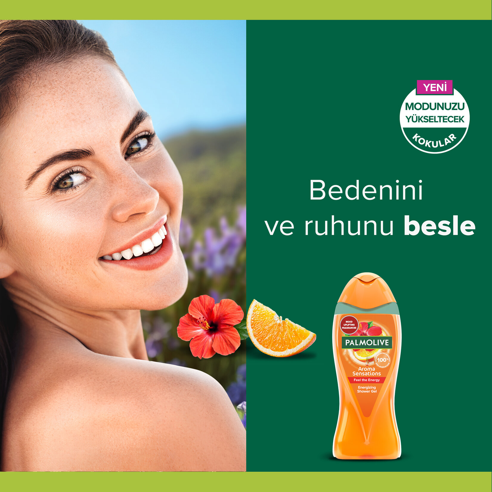 Palmolive Aroma Sensations Feel the Energy Banyo ve Duş Jeli 500 Ml - Görsel 3