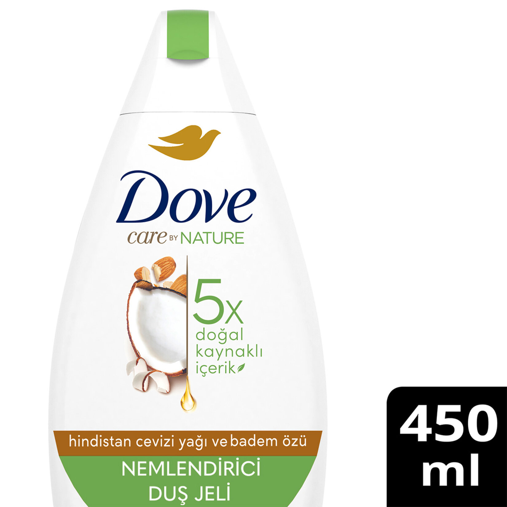 Dove Hindistan Cevizi Yağlı Duş Jeli 450 Ml - Görsel 2