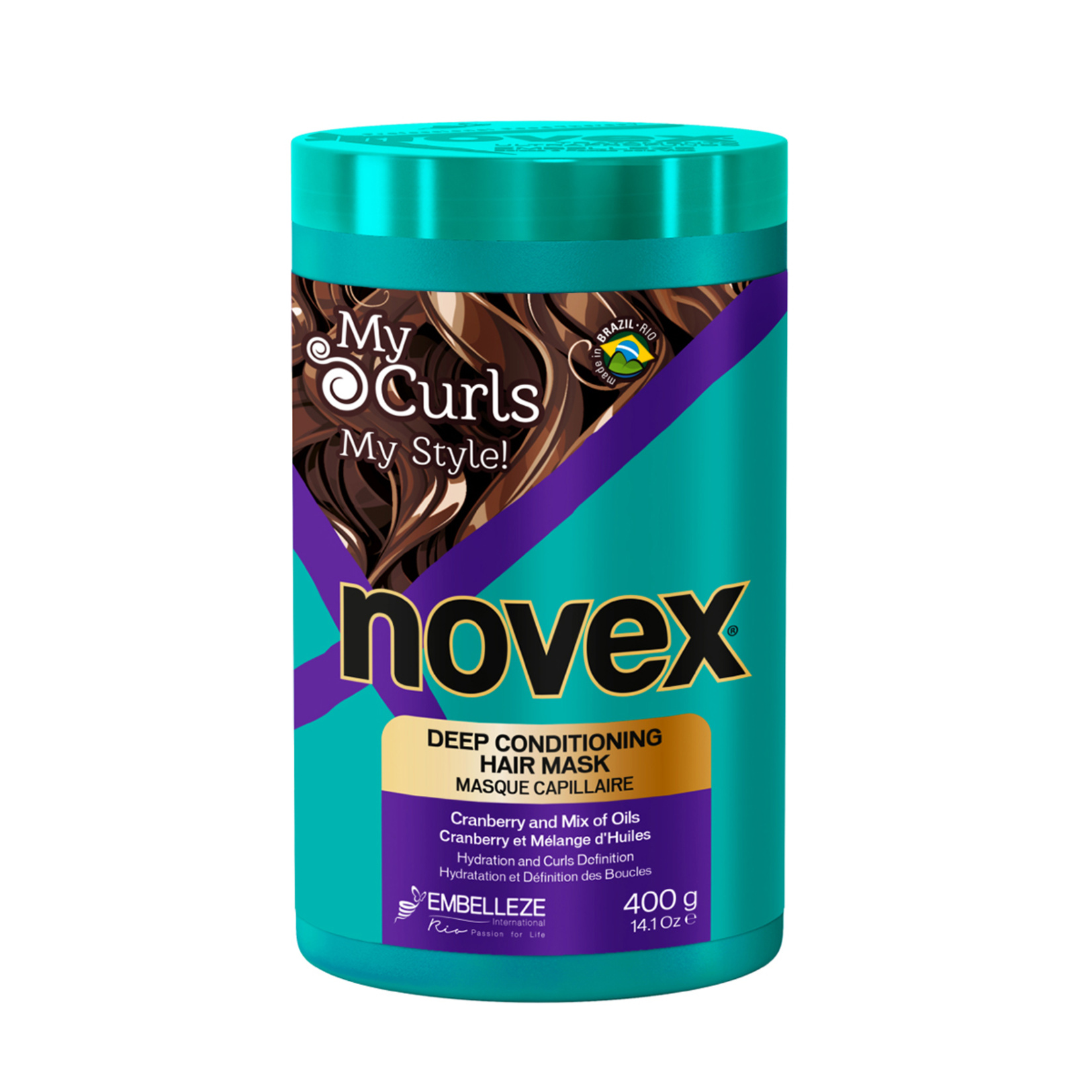 Novex Bukle Belirginleştirici Maske 400 G - Görsel 1