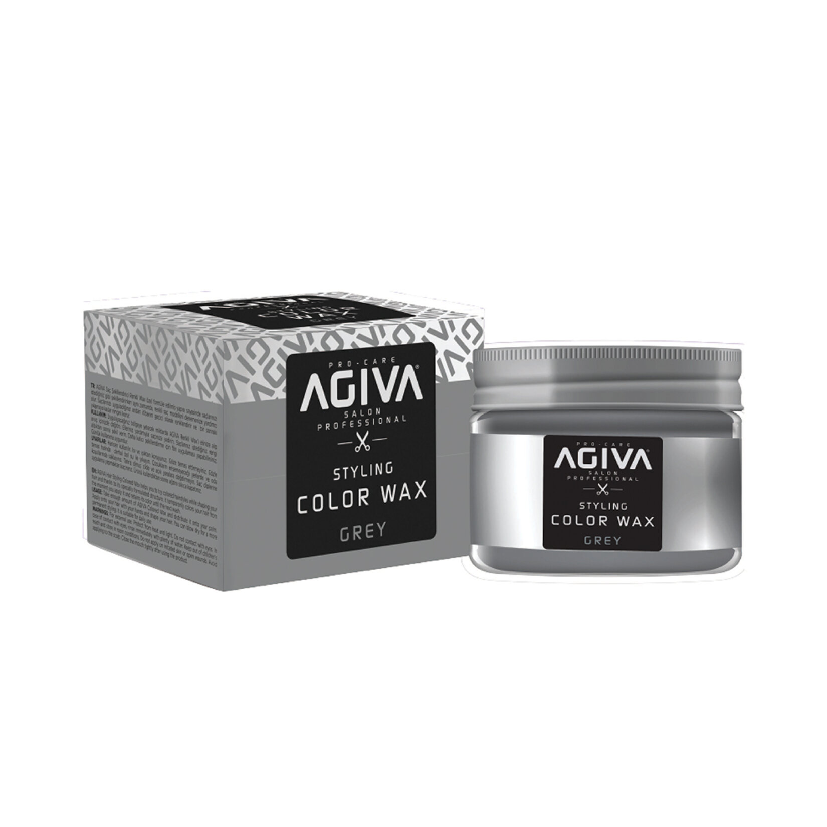 Agiva Saç Şekillendirici Renkli Wax Grey 120 Ml