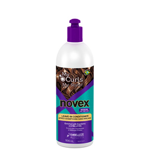 Novex Kıvırcık Saçlar İçin Durulanmayan Krem 500 Ml