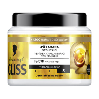 Gliss Nutritive Saç Bakım Maskesi 400Ml