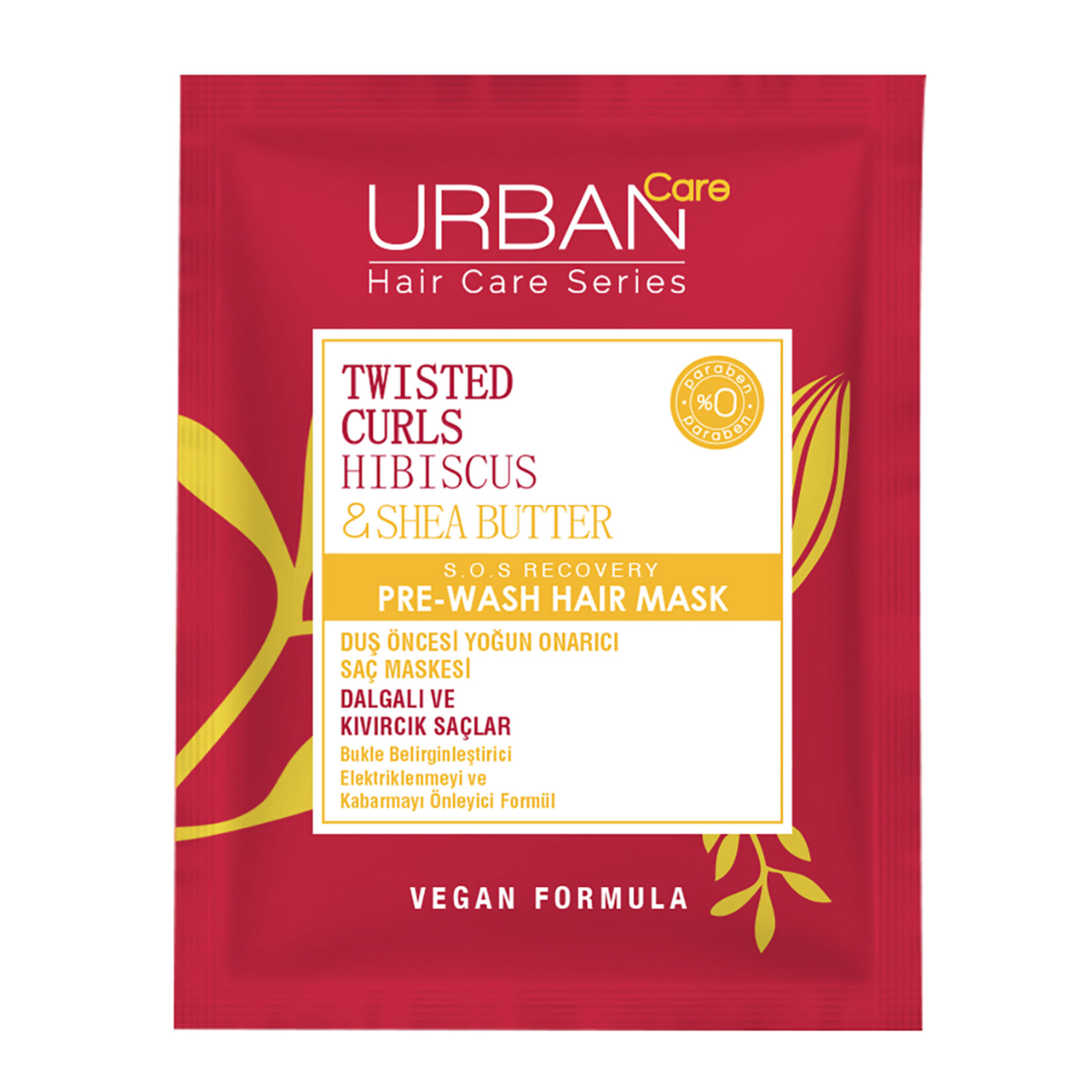 Urban Care Curl Hibiscus Duş Öncesi Saç Maskesi 50 Ml - Görsel 1