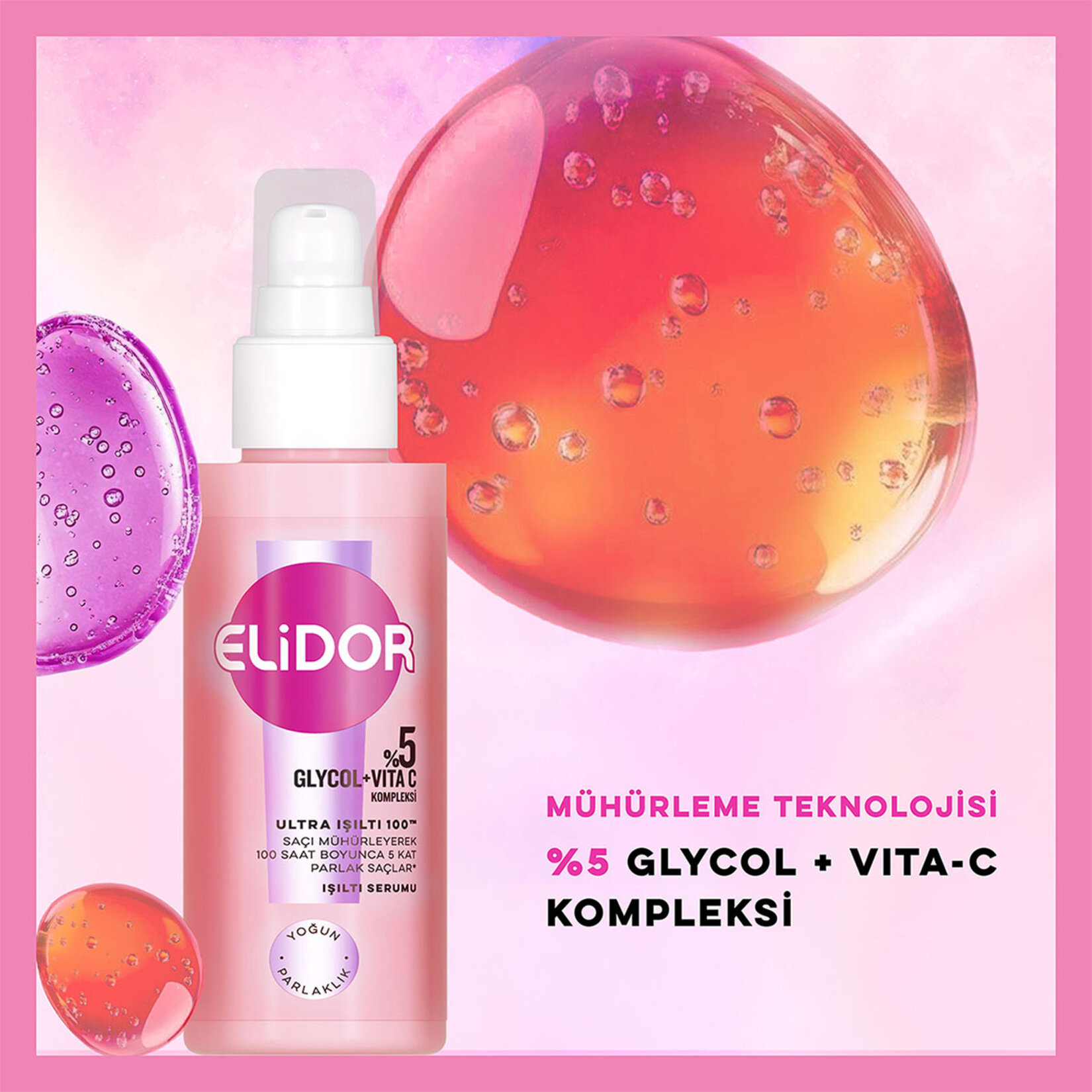 Elidor Ultra Işıltı 100 Işıltı Serumu 90 Ml - Görsel 4