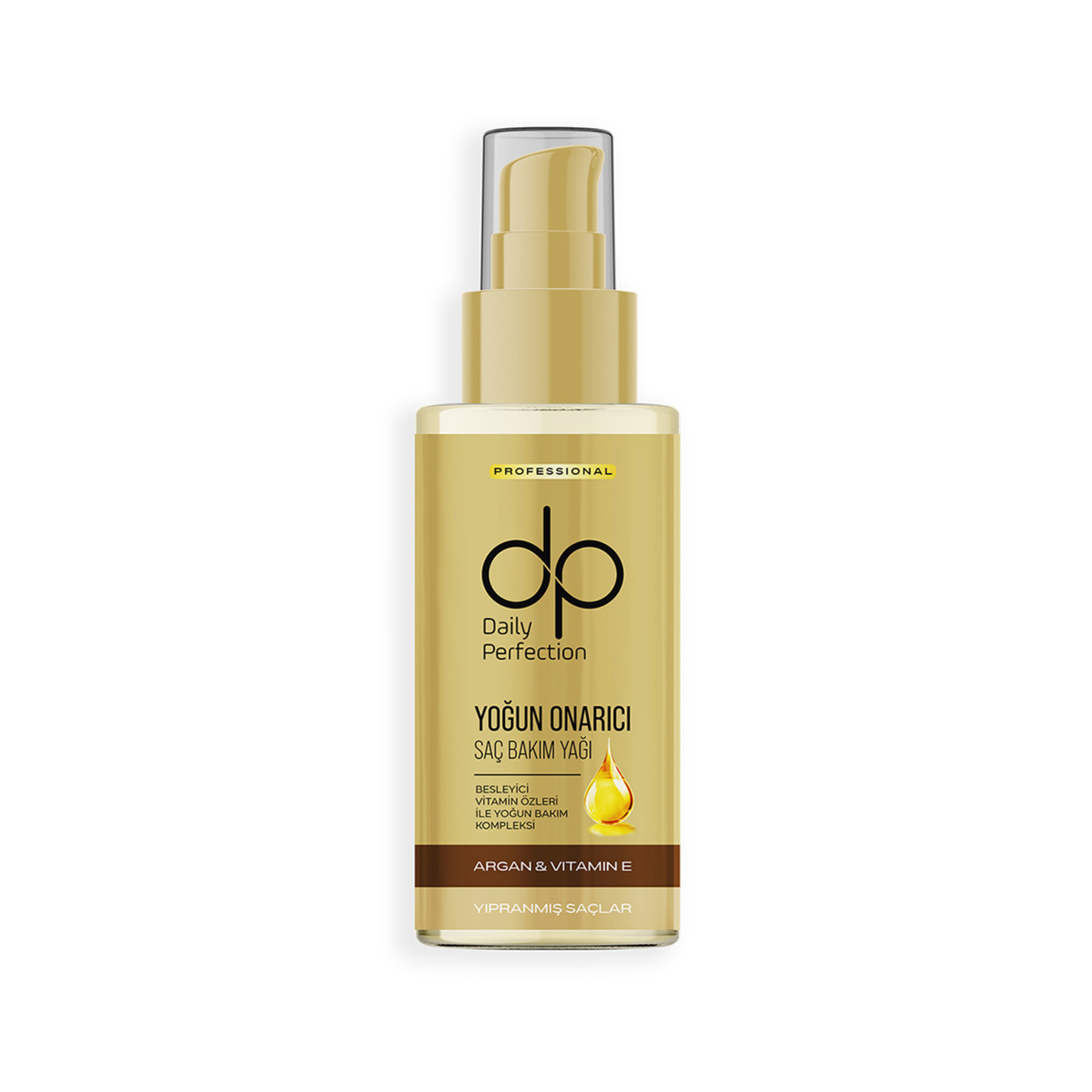 Dp Daily Perfection Argan Yağlı Saç Bakım Yağı 100 Ml - Görsel 1