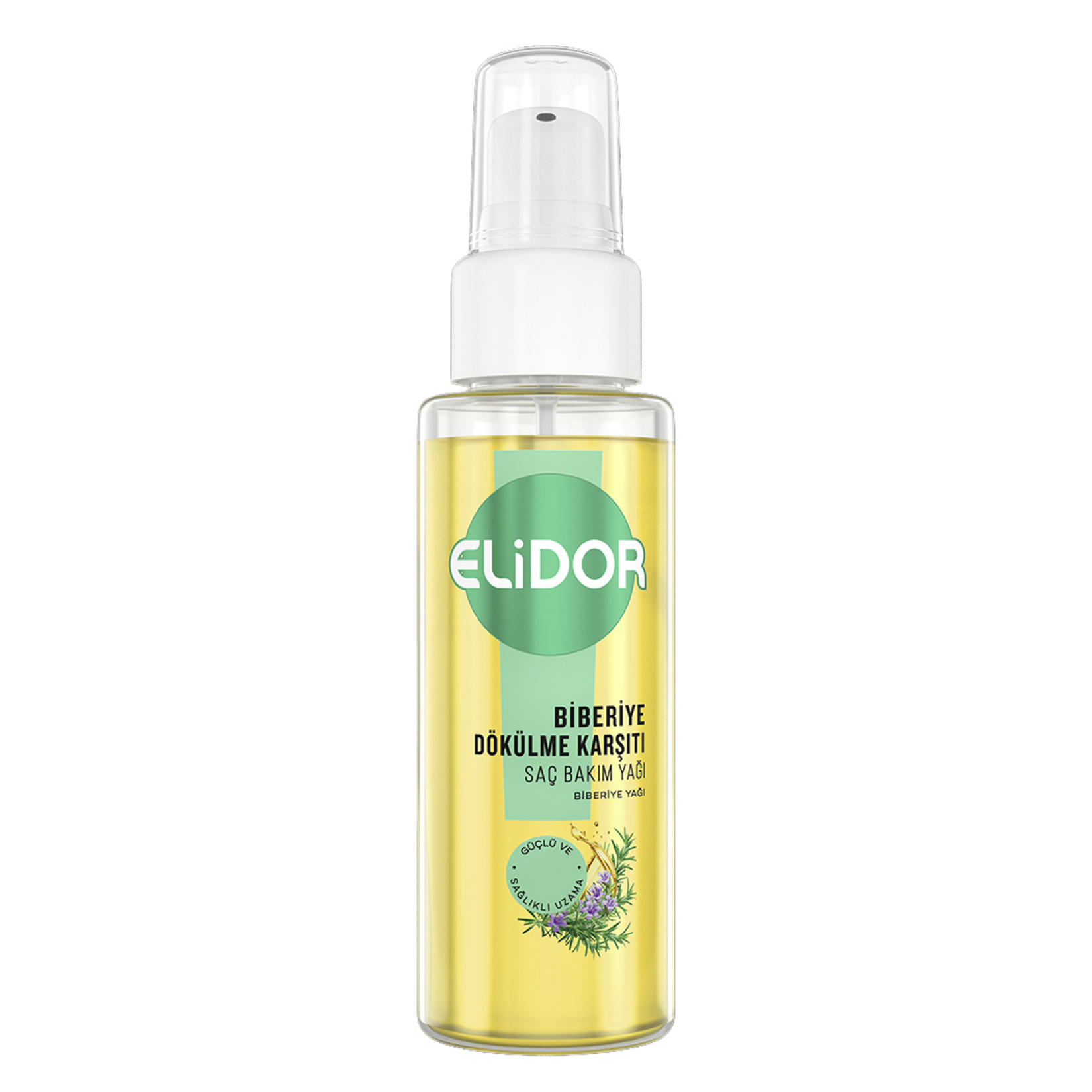 Elidor Biberiye Saç Dökülme Karşıtı Saç Bakım Yağı 80 Ml - Görsel 1