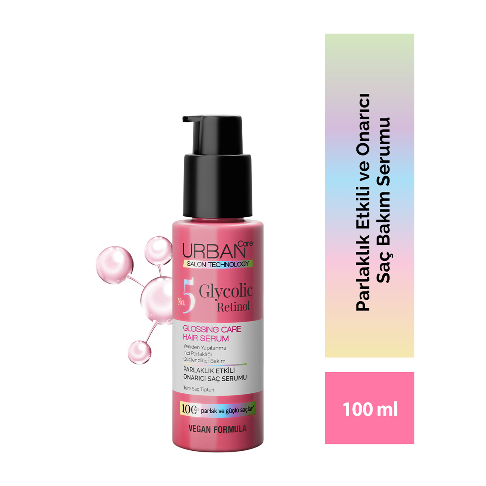 Urban Care No.5 Glycolic Retinol Saç Bakım Serumu 100 Ml - Görsel 2