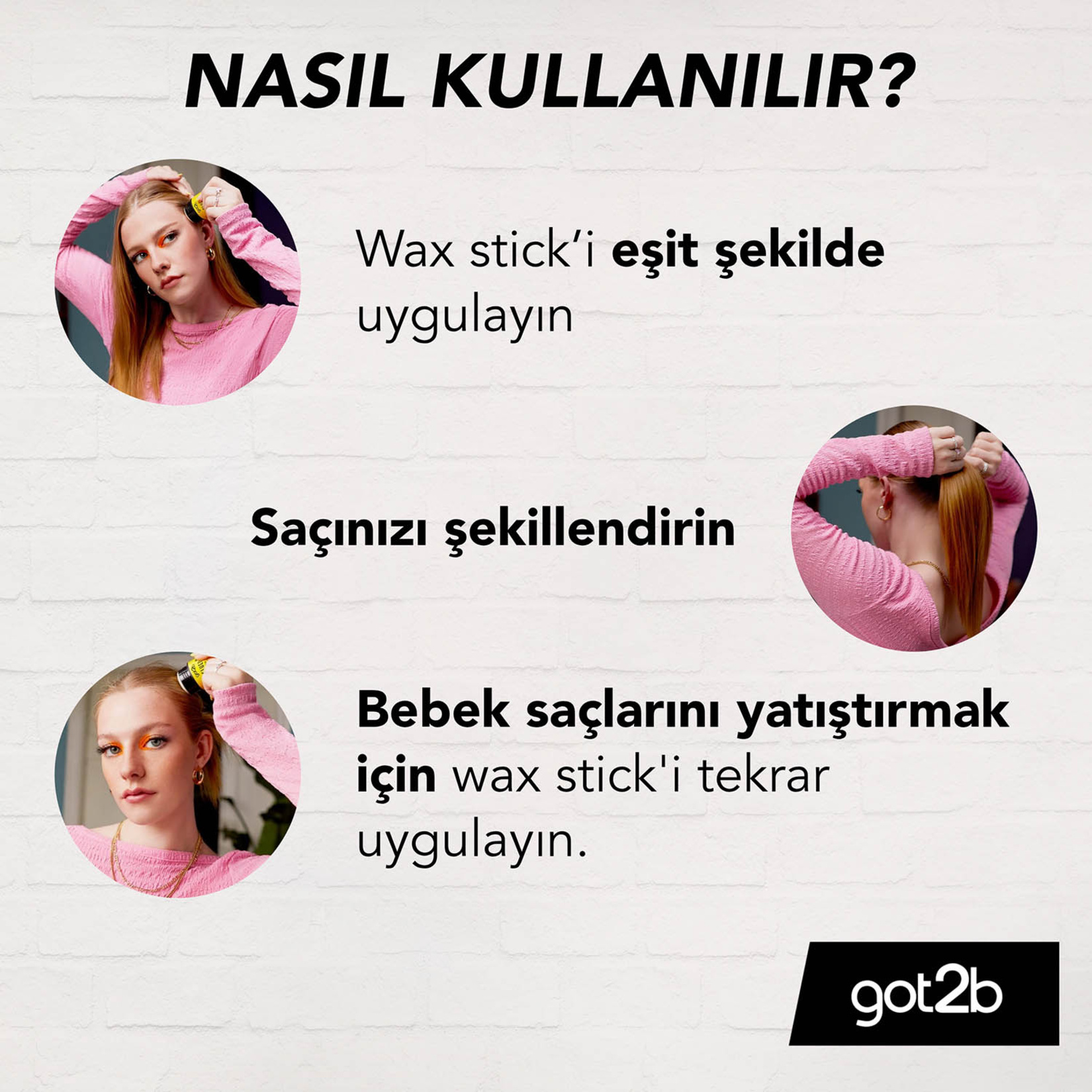 Got2b Glued Wax Stick 50 G - Görsel 3