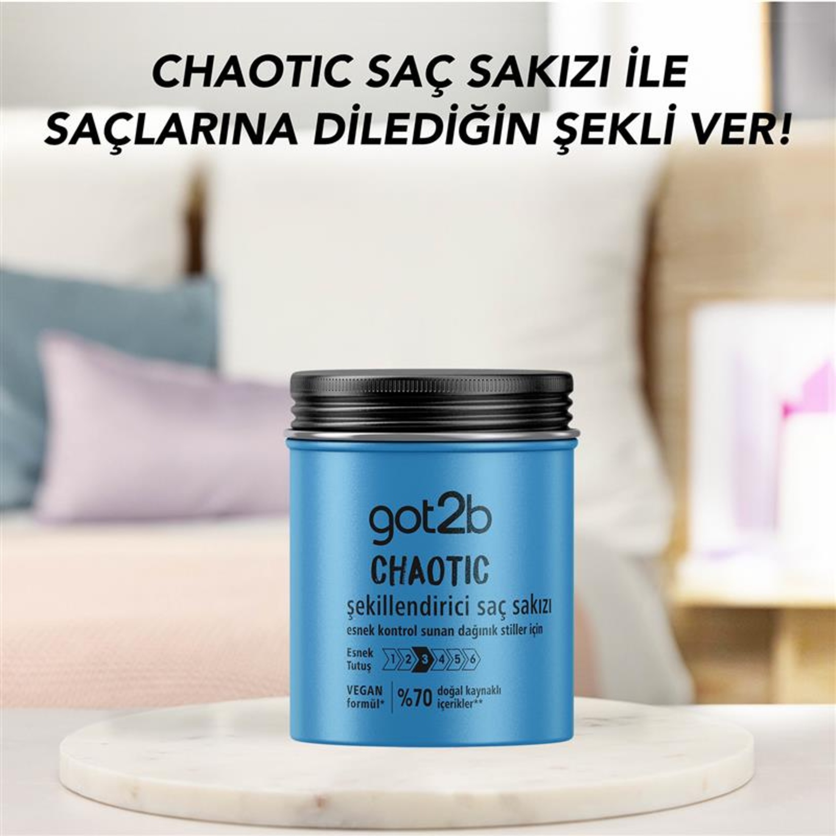 Got2b Chaotic Şekillendirici Saç Sakızı 100 Ml - Görsel 2
