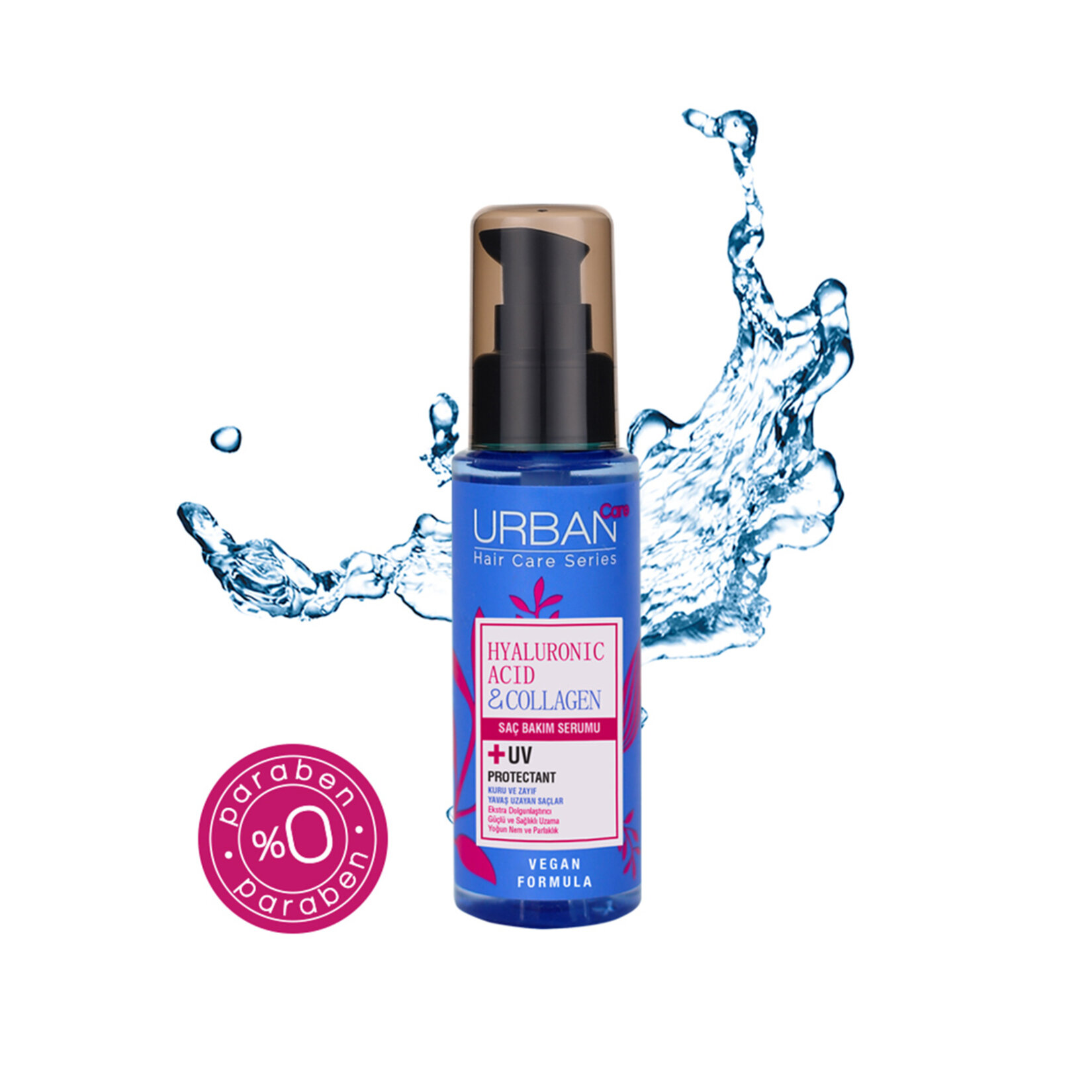 URBAN Care Hyaluronik Asit & Kolajen Saç Bakım Serumu 75ml - Görsel 2