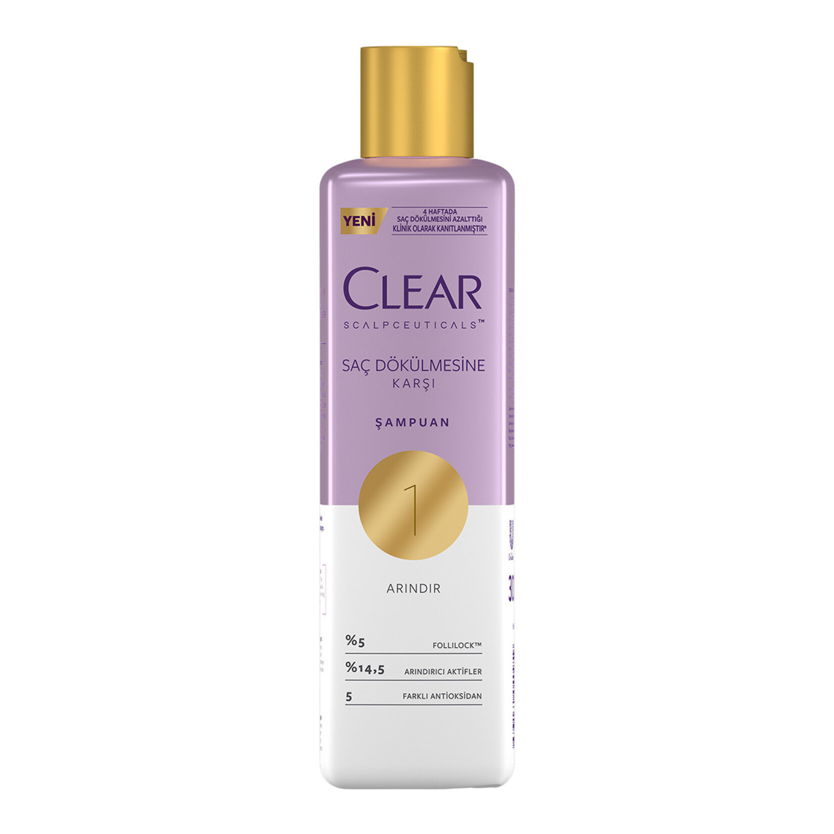 Clear Scalpceuticals Saç Dökülmesine Karşı Şampuan 300 ml - Görsel 1
