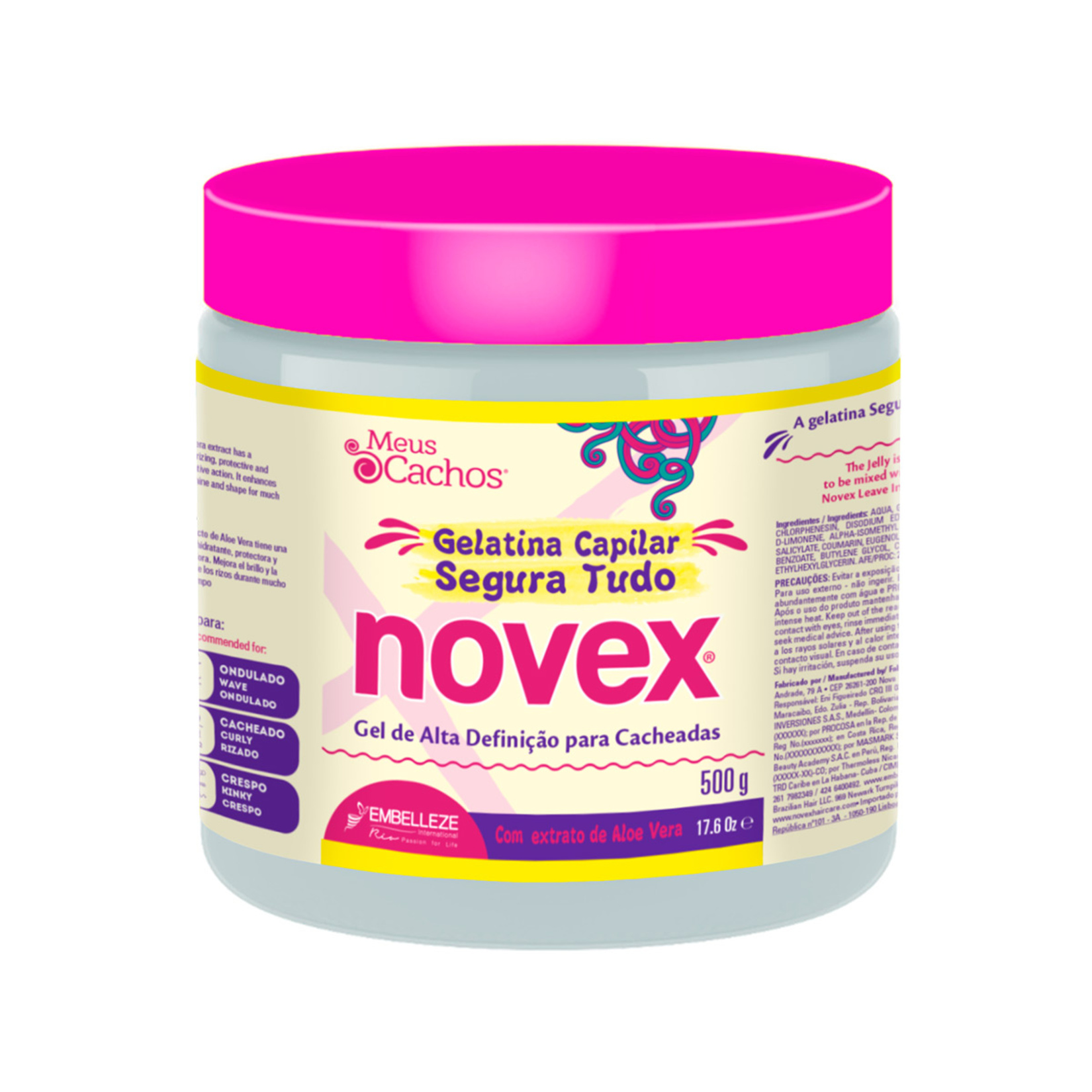 Novex Bukleler İçin Sabitleyici Jel 500 G
