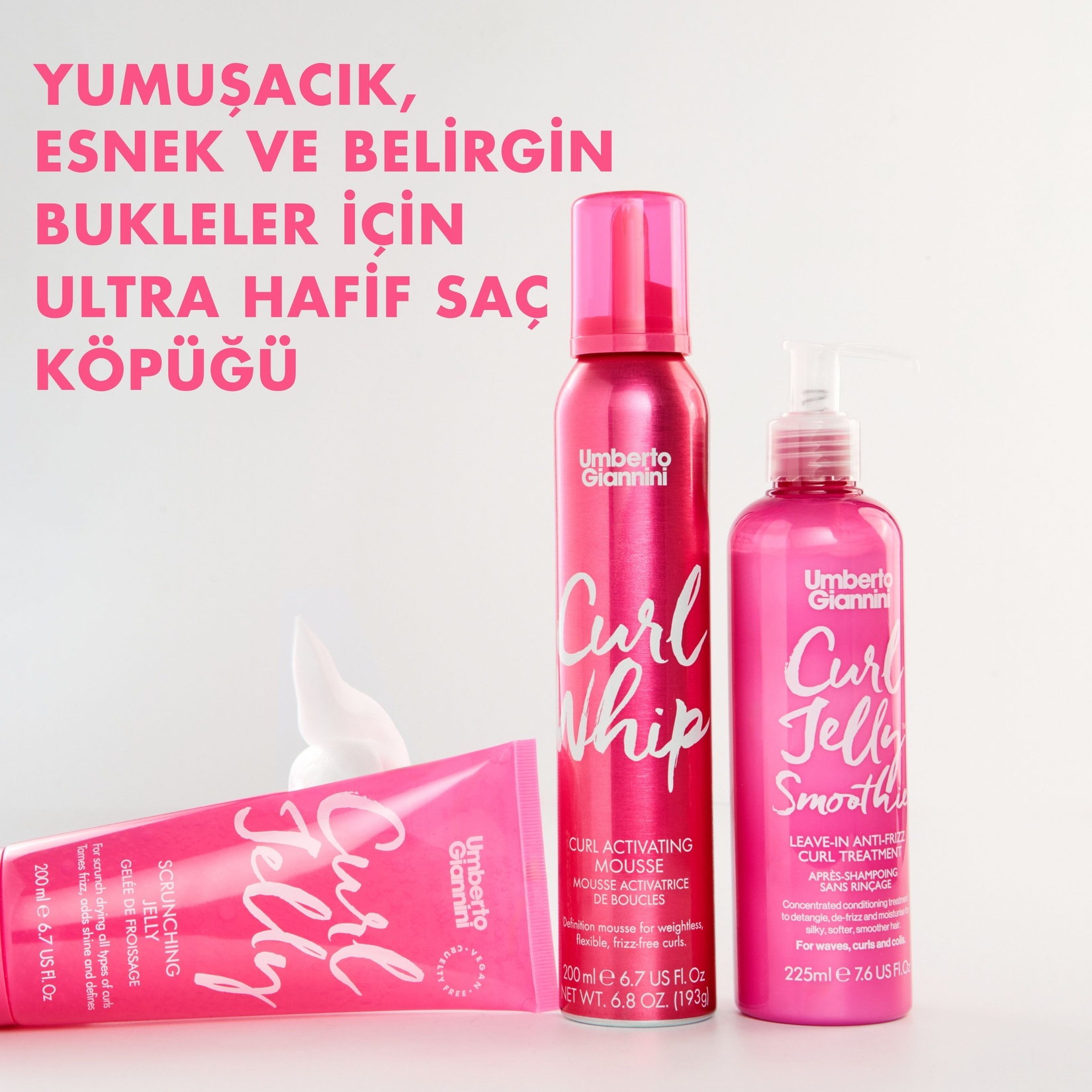 Umberto Giannini Hacim Veren Bukle Köpüğü 200 Ml - Görsel 3