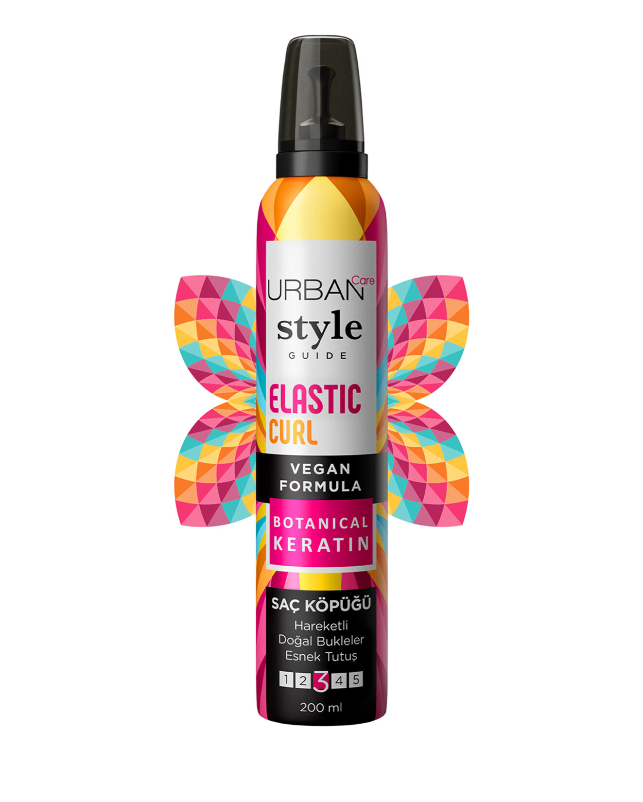 Urban Care Style Elastic Curl Saç Köpüğü 200 Ml - Görsel 3