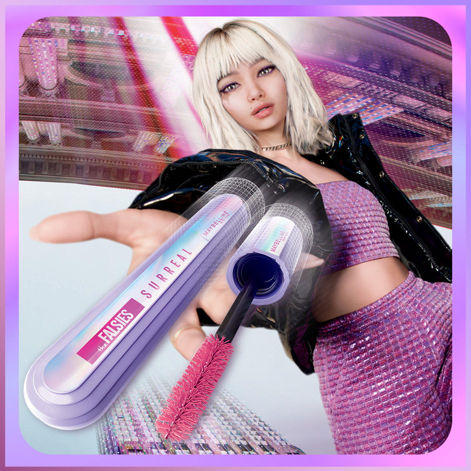 Maybelline New York Falsies Surreal Maskara - Görsel 2