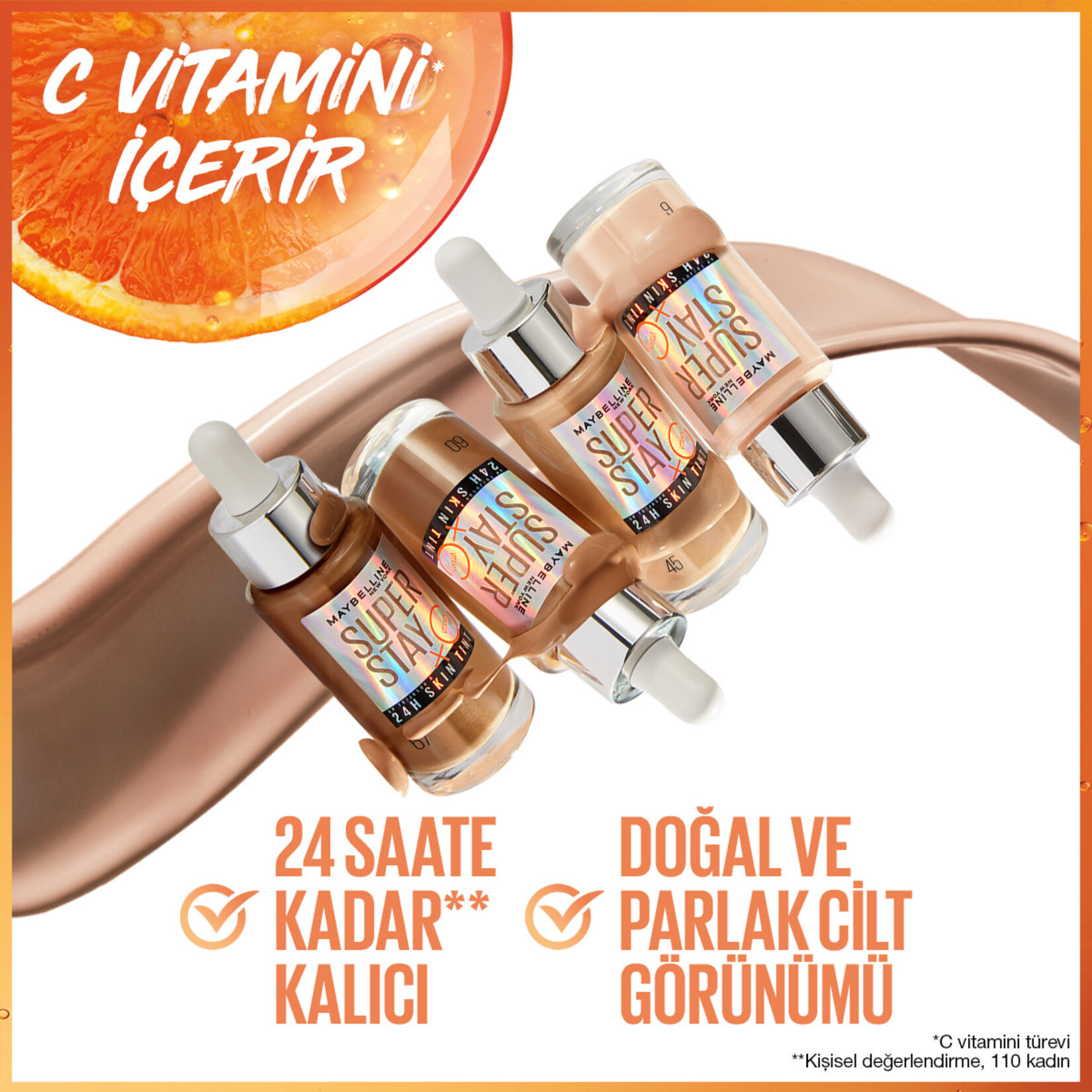 Maybelline New York Super Stay Glow Fondöten - 5.5 - Görsel 3