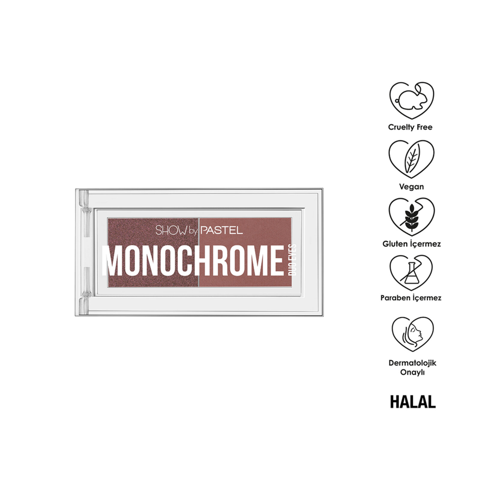 Show By Pastel Monochrome Duo Eyes - İkili Far Paleti 30 Ember - Görsel 3