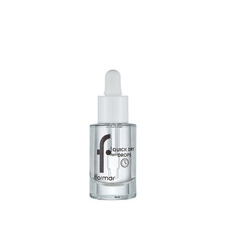 Flormar Quick Dry Drops Oje Sonrası Sabitleyici Bakım Yağı - 001 Transparent