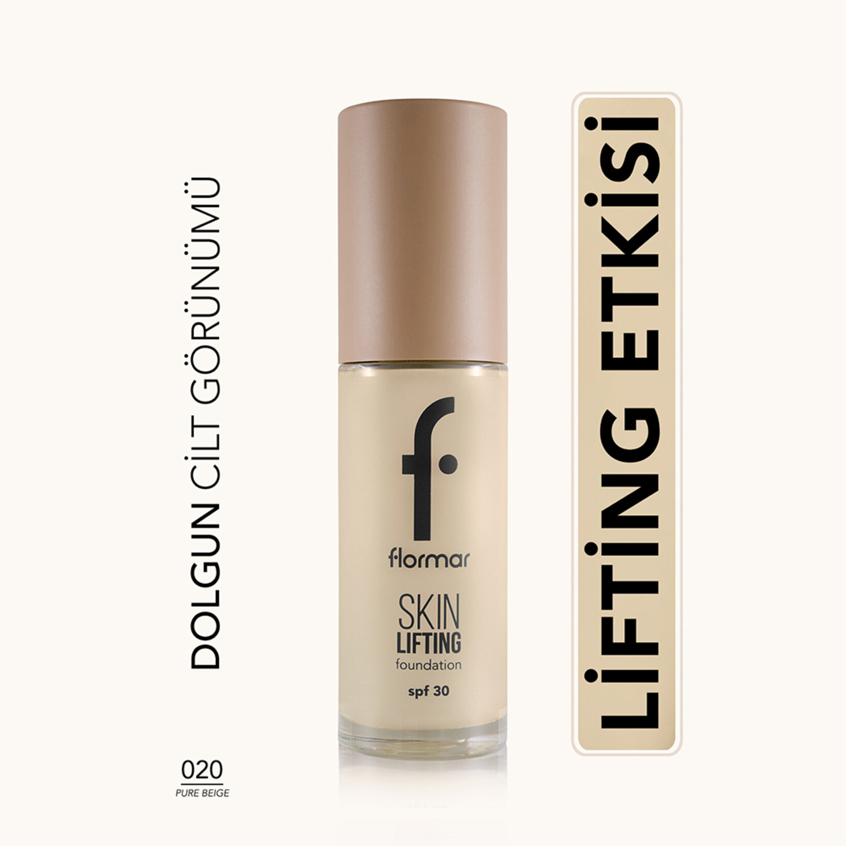 Flormar Skin Lifting Fondöten - 020 - Görsel 2