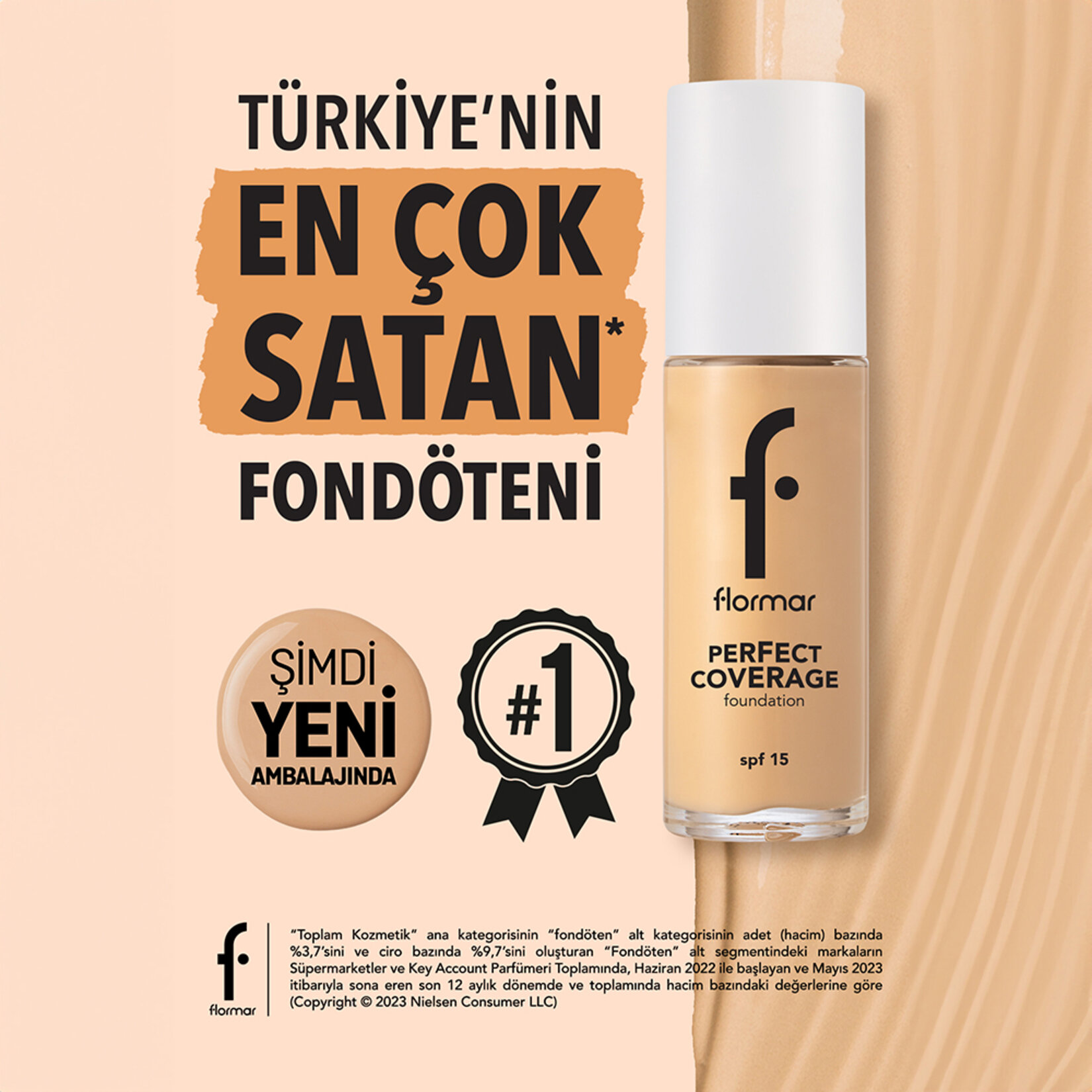 Flormar Perfect Coverage Fondöten - 102 - Görsel 5