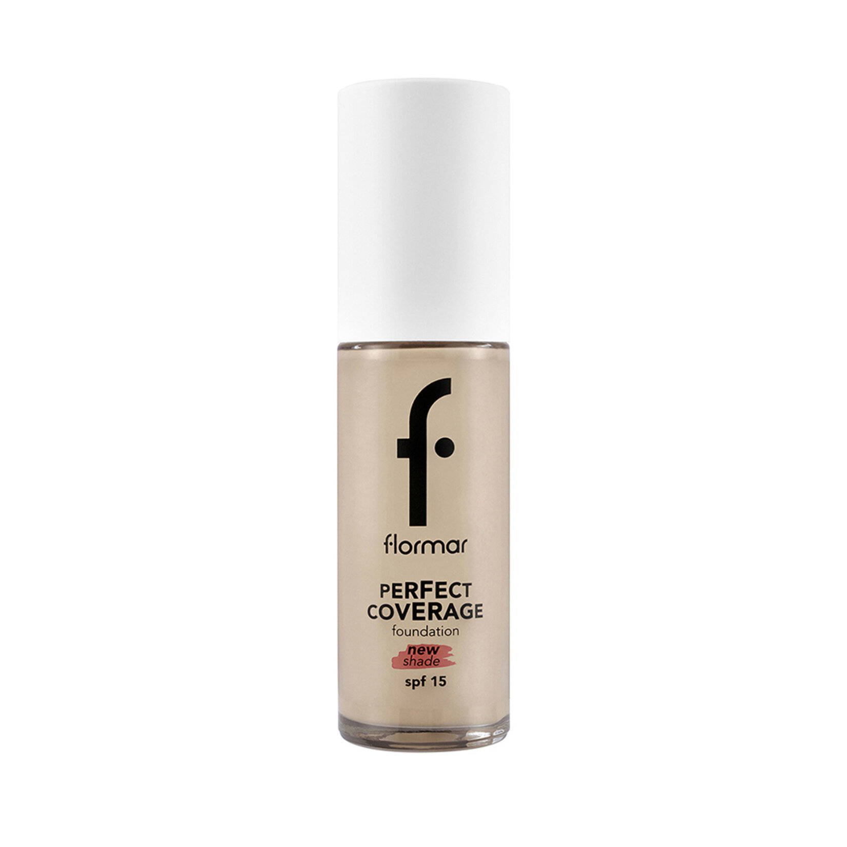 Flormar Perfect Coverage Yoğun Kapatıcı Parlak Fondöten - 130 Light Beige - Görsel 1