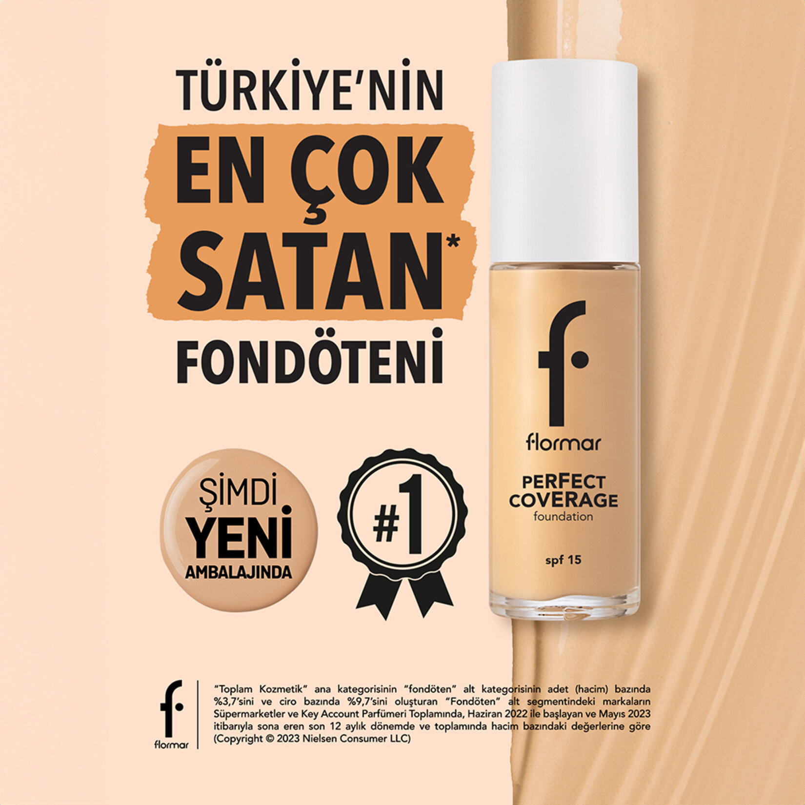 Flormar Perfect Coverage Fondöten - 131 - Görsel 5