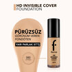 Flormar Invisible Cover HD Hafif Dokulu Kremsi Fondöten - 080 Soft Beige - Görsel 3