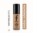 Flormar Invisible Cover HD Hafif Dokulu Kremsi Fondöten - 120 Honey - Görsel 2