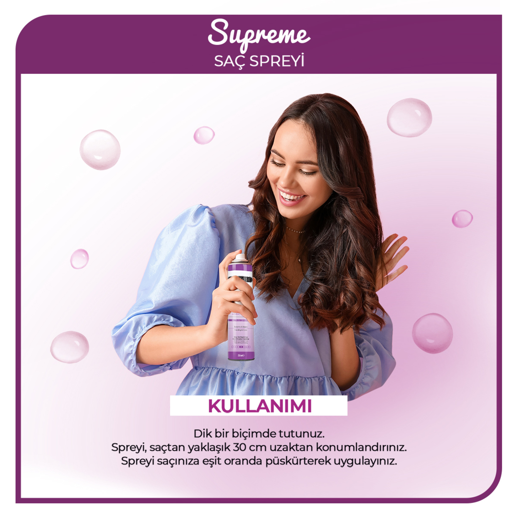 Morfose Supreme Saç Spreyi 250 Ml - Görsel 4