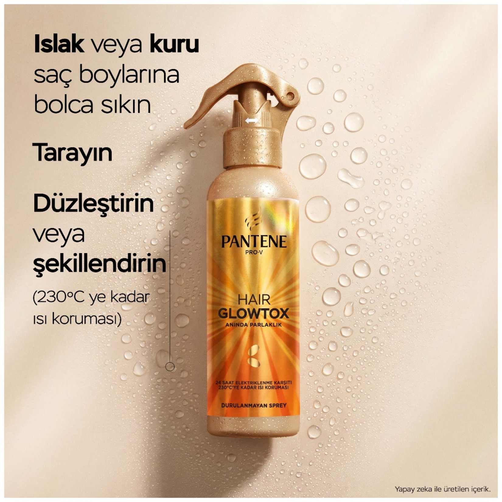 Pantene Glowtox Saç Bakım Spreyi 200 Ml - Görsel 6