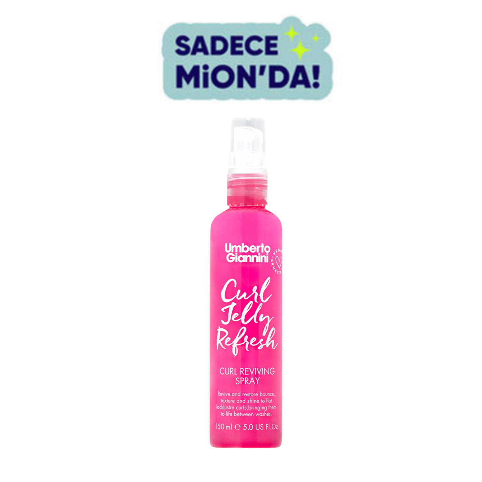 Umberto Giannini Bukle Canlandırıcı ve Yenileyici Saç Spreyi 150 Ml - Görsel 1