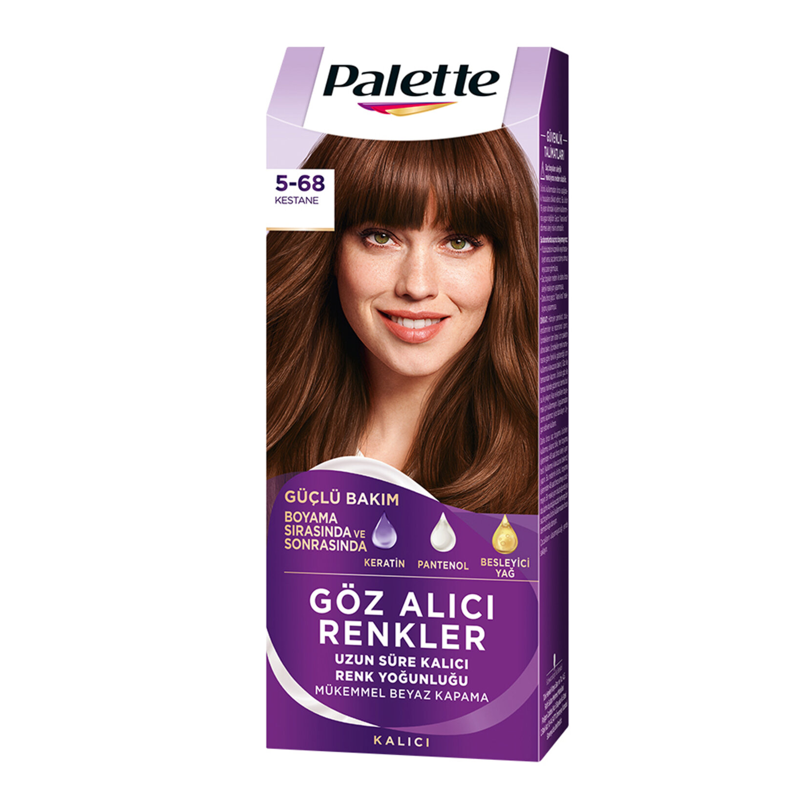Palette Icc 5-68 Kestane Saç Boyası 110 Ml - Görsel 1