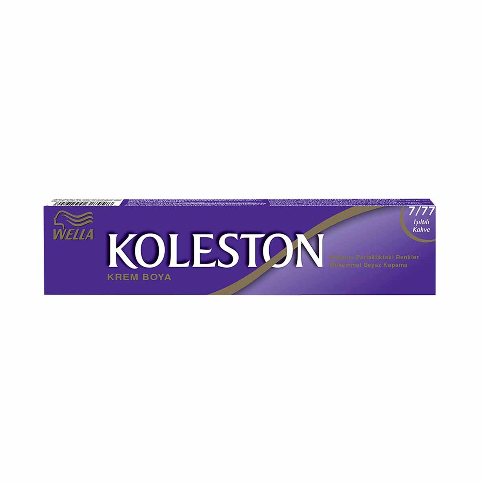 Wella Koleston Single Tüp Boya 7/77 Işıltılı Kahve - Görsel 1