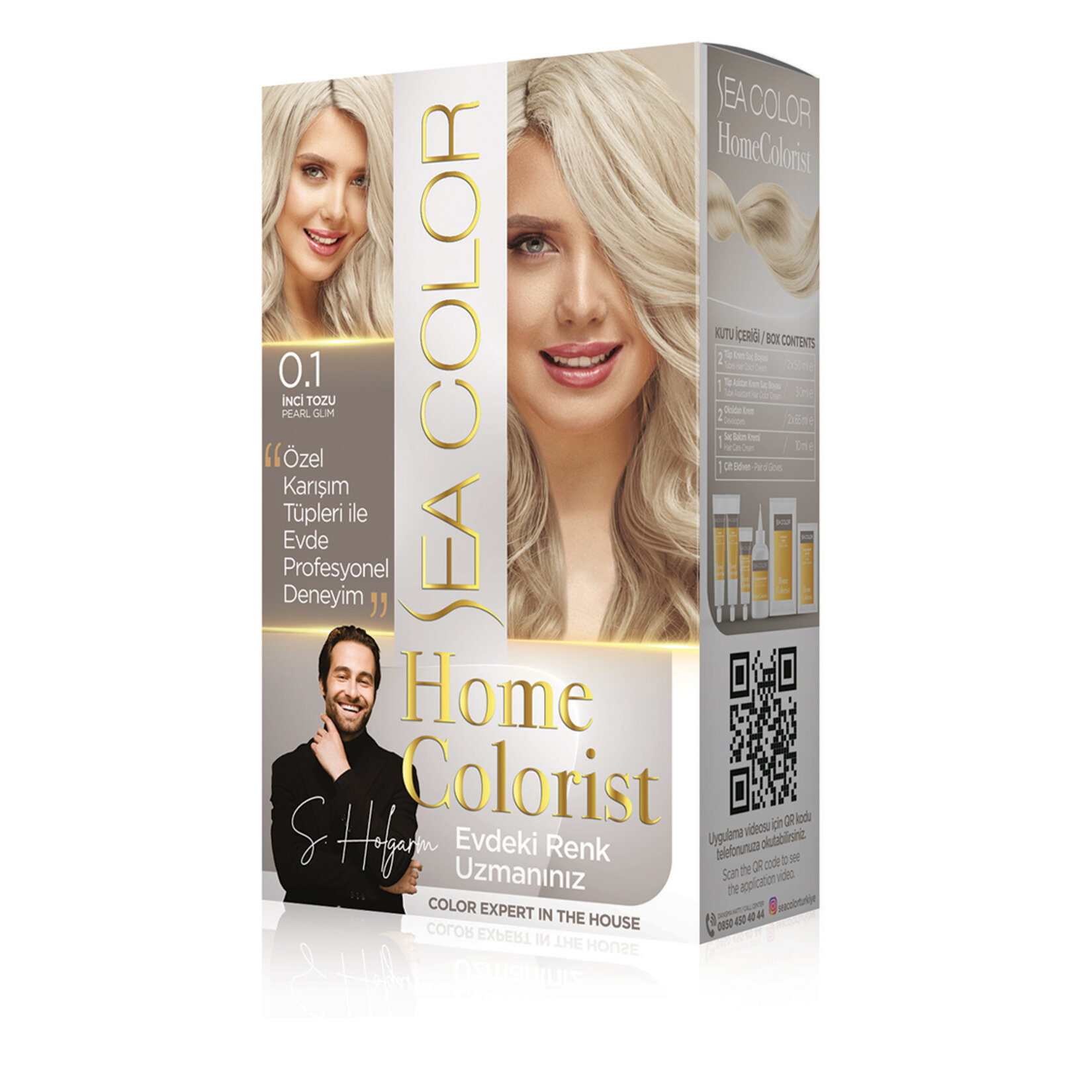 Sea Color Home Colorist Set Boya 0.1 270 Ml