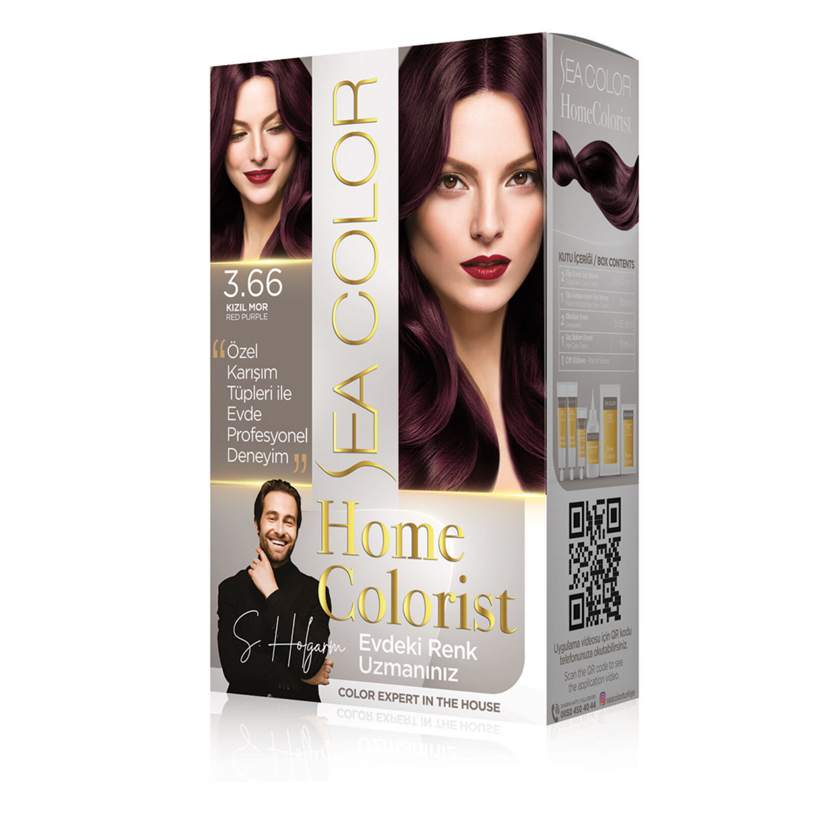 Sea Color Home Colorist Set Boya 3.66 270 Ml