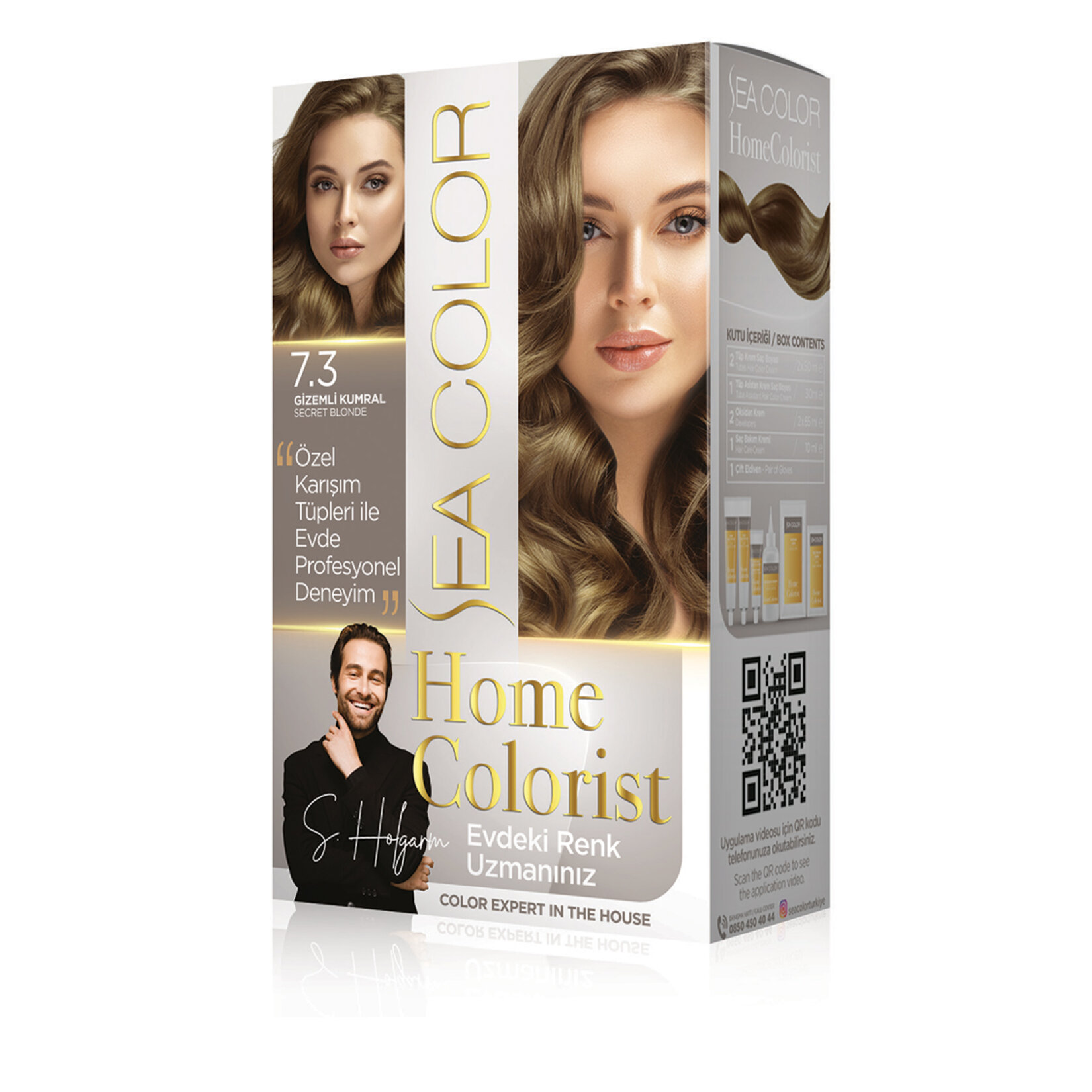 Sea Color Home Colorist Gizemli Kumral 7.3 270 Ml